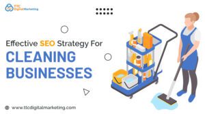 SEO strategy for cleaning company