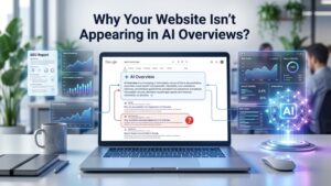 Why Your Website Isn't Appearing in AI Overviews?