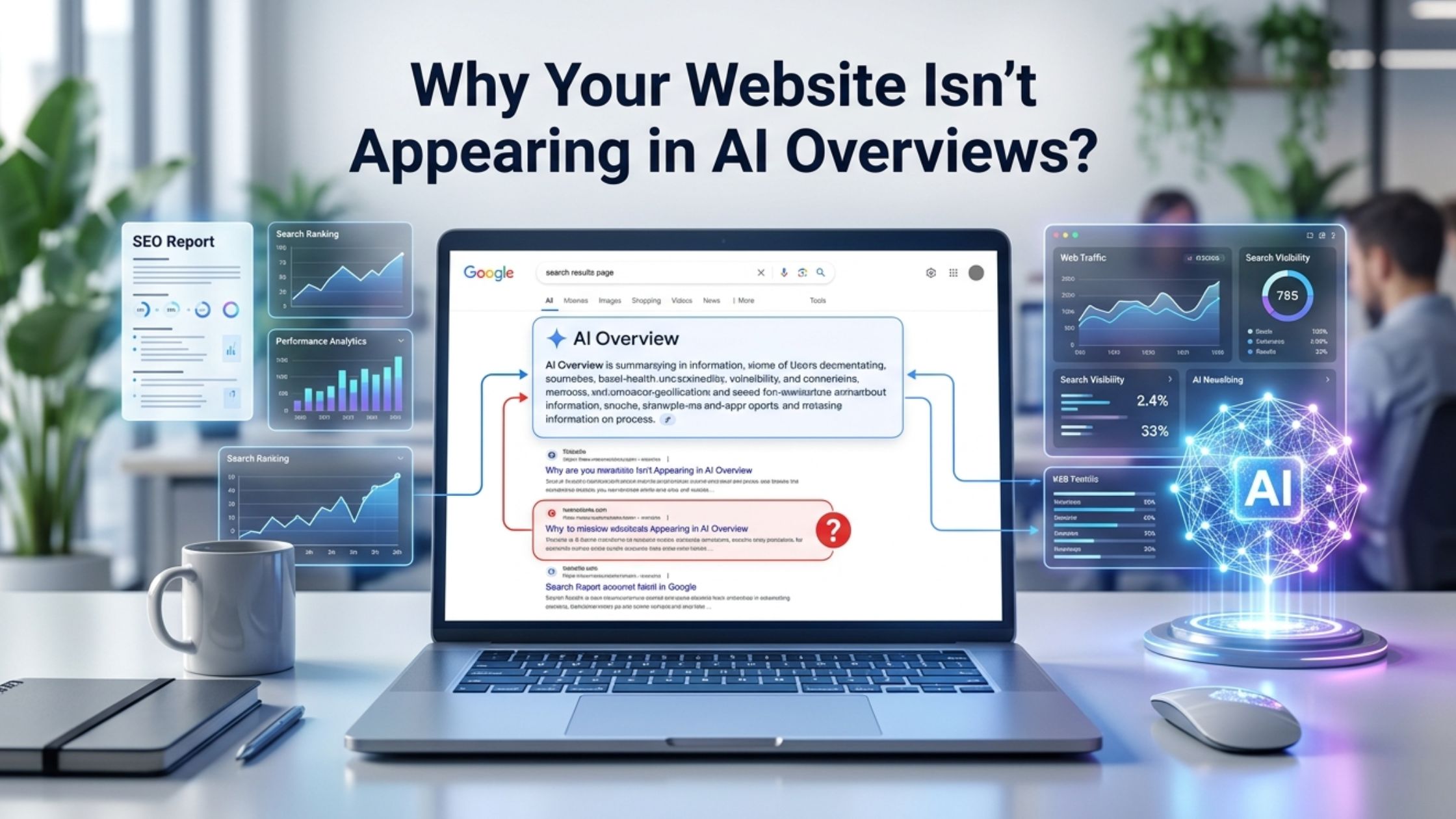 Why Your Website Isn’t Appearing in AI Overviews?