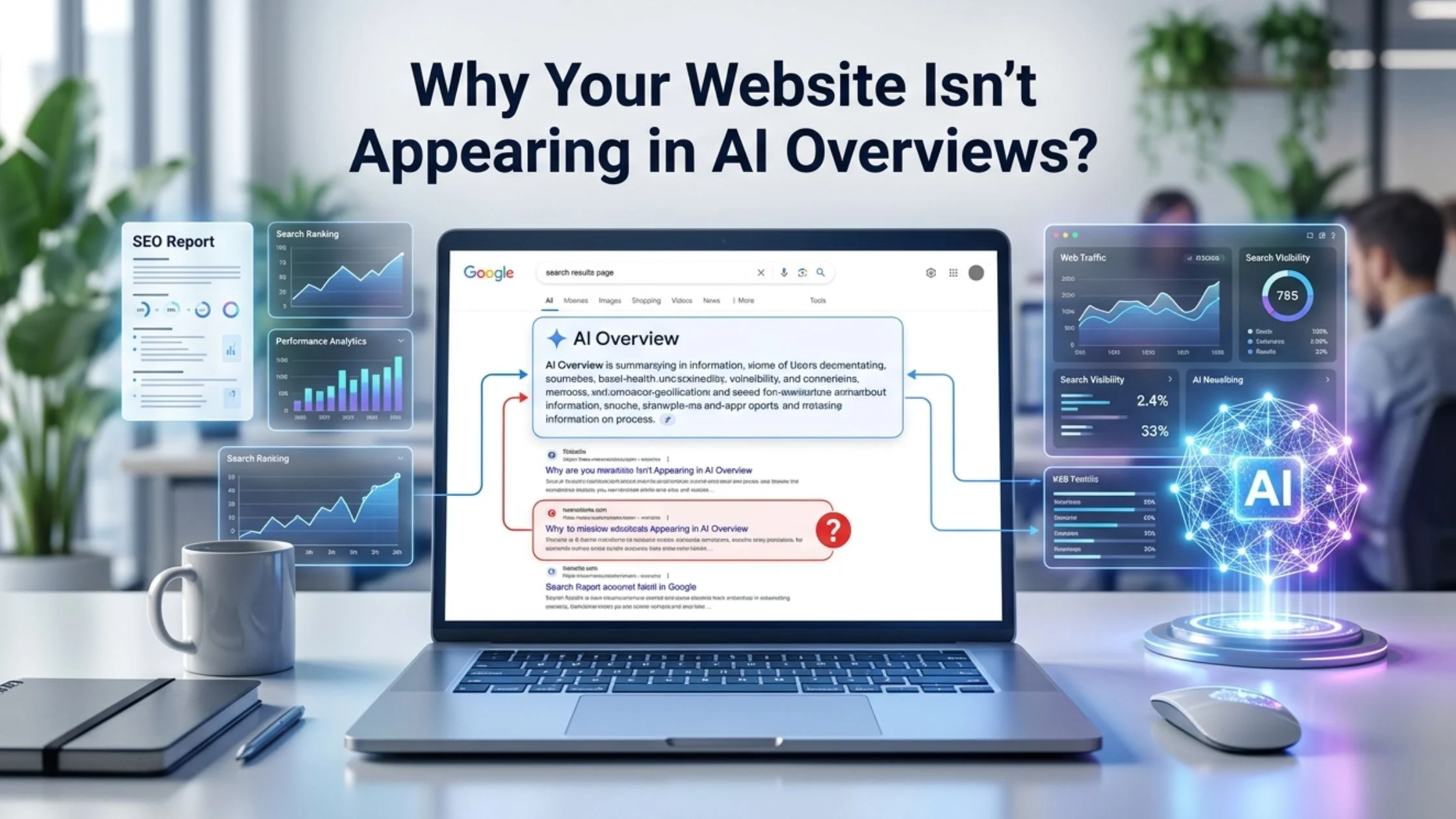 Why Your Website Isn't Appearing in AI Overviews?