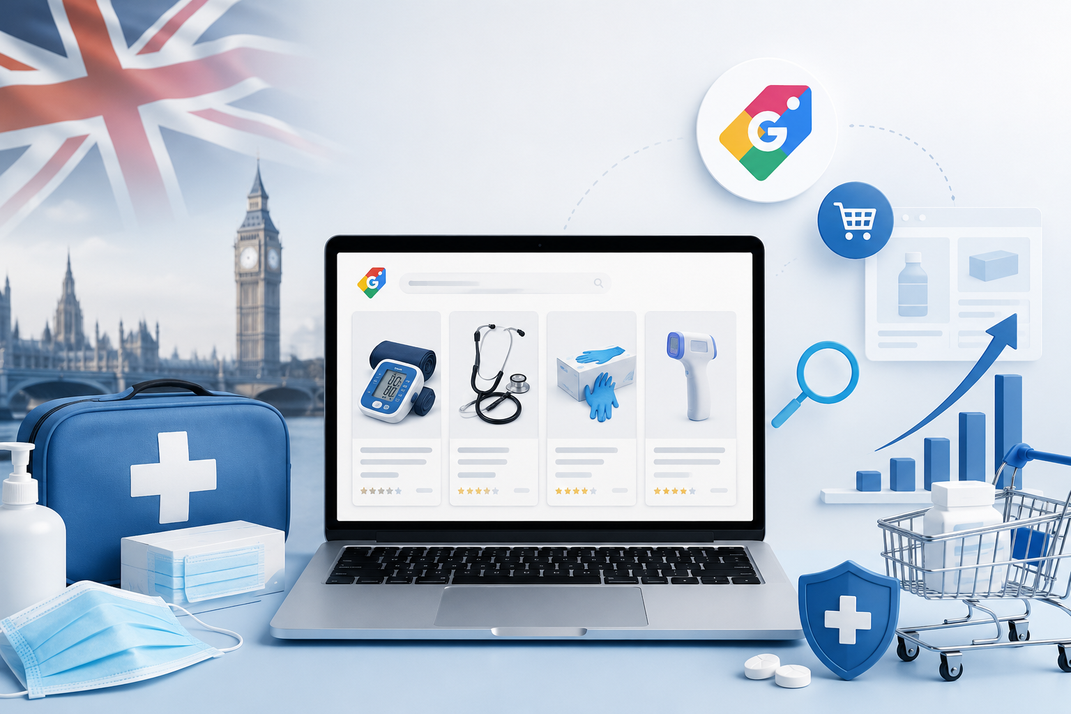 How to Overcome Google Shopping Ads Challenges for Medical Businesses in the UK?